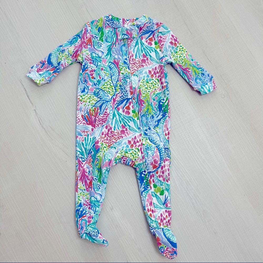 Lilly Pulitzer 0-3 month Pajamas